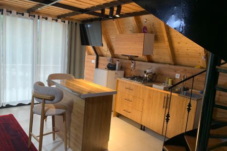 کلبه سوئیسی جنگلی در لفور - شارقلت