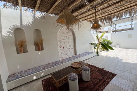 ویلا استخردار با معماری بومی در قشم - گوآوا