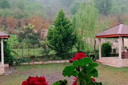 Renting a wooden villa facing the forest in Masal - Chaleh Sara