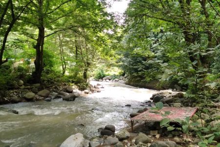 خانه لب رودخانه در جاده اسالم - گیجاو - ۳ خوابه