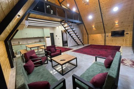 کلبه سوئیسی جنگلی در ماسال - وشمه سرا