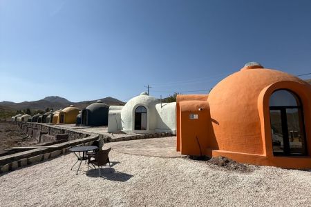 کلبه گنبدی در دستجرد - نایه