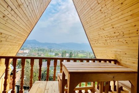 کلبه سوئیسی جکوزی دار در بابلکنار - گونه کلا