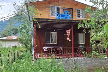 اجاره کلبه چوبی در ماسال - خروم - همکف