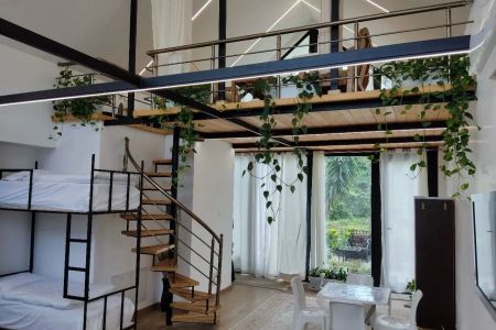 ویلا دوبلکس با نمای شیشه ای در رامسر