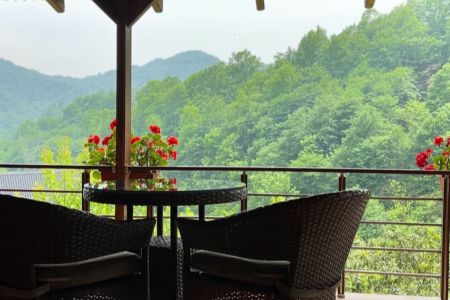 اجاره کلبه جکوزی دار در رامسر - رمک