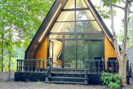 اجاره کلبه سوئیسی در جاده کیاشهر - پرکاپشت