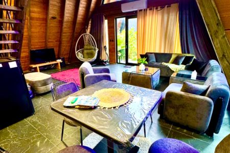 کلبه سوئیسی استخردار در چالوس - اکبر آباد