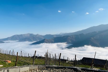 کلبه چوبی در ییلاق اولسبلانگاه - شنبه راه