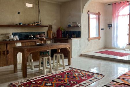 خانه با معماری بومی در جزیره هرمز - همکف