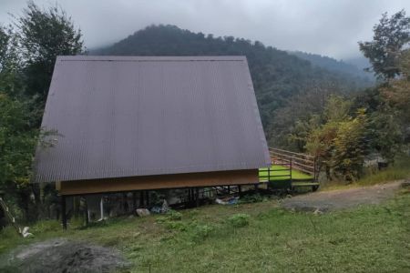 کلبه سوئیسی جنگلی در ماسال - تبرسرا