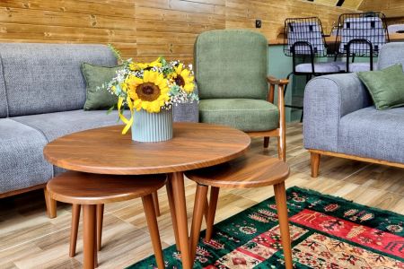 کلبه سوئیسی با وان جکوزی در رامسر - توبن