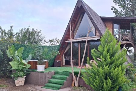 كوخ سويسري مع جاكوزي في شاندرمن - أولم