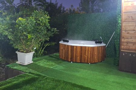 كوخ سويسري مع جاكوزي في شاندرمن - أولم