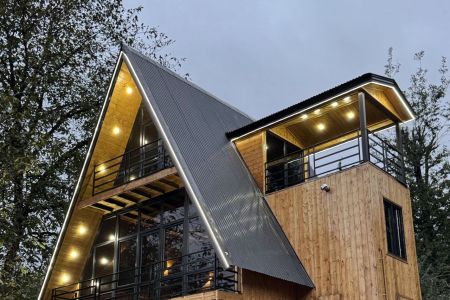 رزرو کلبه سوئیسی جنگلی در ماسال - دیگاه