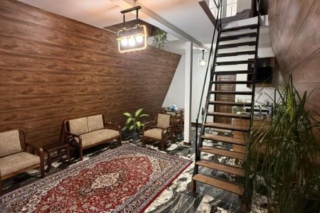 رزرو کلبه چوبی تراس دار در رامسر - میانهاله