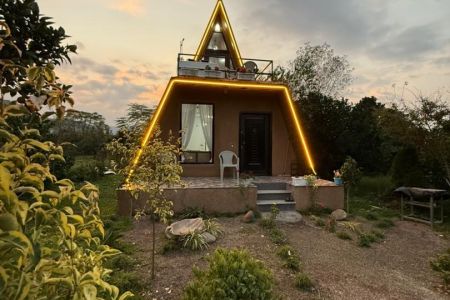 رزرو کلبه چوبی تراس دار در رامسر - میانهاله