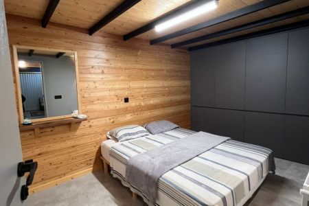 کلبه چوبی در کلارآباد - خوشامیان