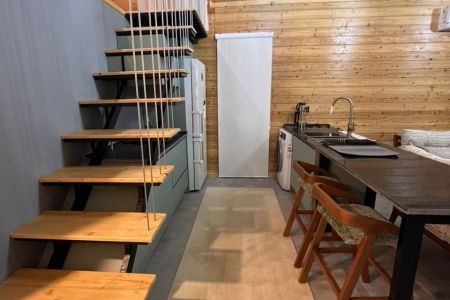 کلبه چوبی در کلارآباد - خوشامیان