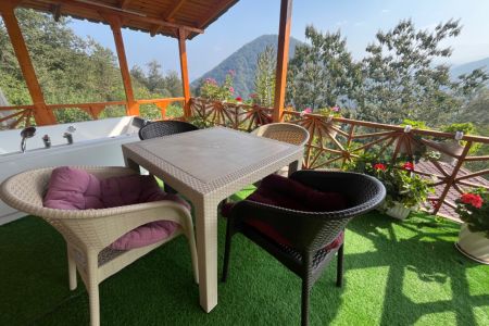 اجاره کلبه چوبی جنگلی در رامسر - کلک