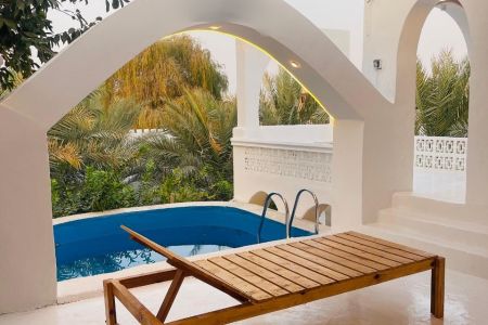 ویلا با طراحی بوهو در قشم - سهیلی