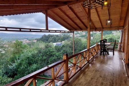 کلبه چوبی در بابلکنار - شیردارکلا