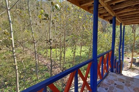 خانه روستایی کنار برکه در فیروزجاه - چاسرکا