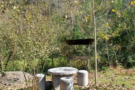 خانه روستایی کنار برکه در فیروزجاه - چاسرکا