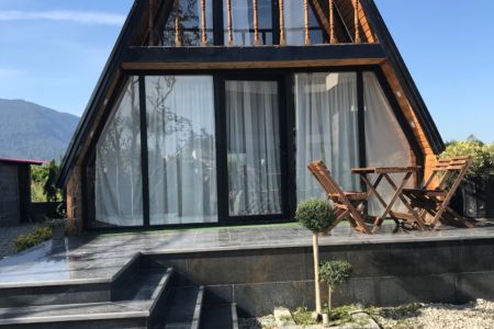 کلبه سوئیسی با وان جکوزی در هچیرود - عباسکلا