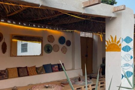 بوم گردی در هرمز - جنب موزه نادعلیان - ماهی