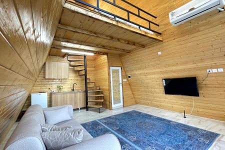 کلبه سوئیسی لب آب در ابوالحسن آباد سرخرود - واحد۱