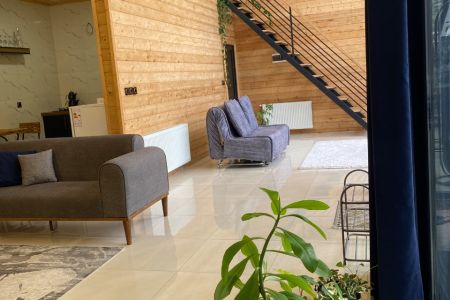 اجاره کلبه با نمای شیشه ای در شاندرمن - معاف