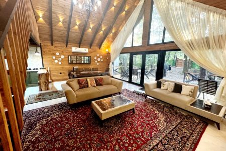 کلبه دوبلکس جنگلی در سراوان