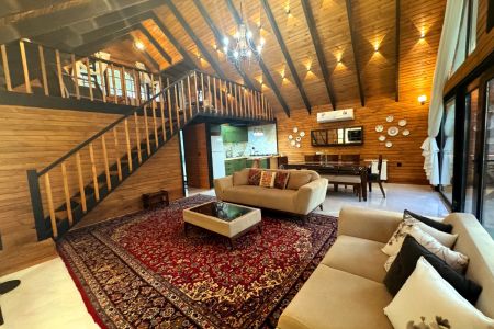 کلبه دوبلکس جنگلی در سراوان