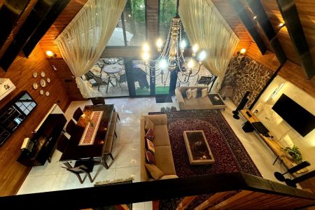 کلبه دوبلکس جنگلی در سراوان