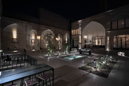 اقامتگاه بوم گردی در بافت تاریخی کاشان - گوشه