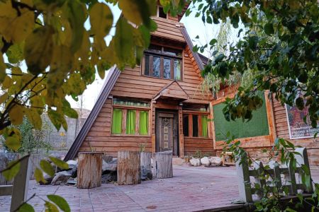 کلبه تریبلکس استخردار در دیلمان - باباولی