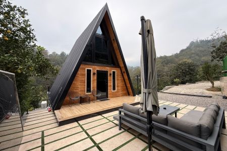 اجاره کلبه سوئیسی جکوزی دار در رامسر - رمک