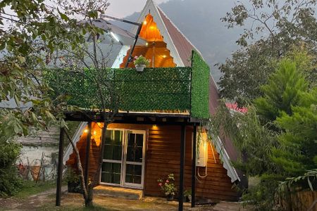 کلبه سوئیسی جکوزی دار در ماسال - سراکه