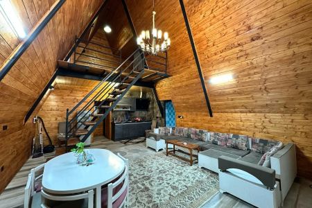 کلبه سوئیسی با جکوزی در بابلکنار - شیردارکلا