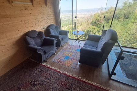 کلبه سوئیسی جکوزی دار در بابلکنار - قران تالار