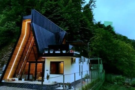 کلبه با طراحی خاص در شاندرمن - طالب دره