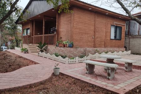 اجاره کلبه چوبی در فومن - گشت رودخان