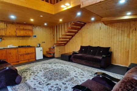 اجاره کلبه چوبی با جکوزی در بابلکنار - تیرکن