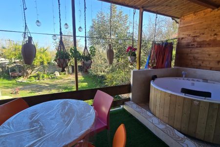 ویلا چوبی جکوزی دار در ماسال - وشمه سرا