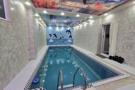 ویلا دوبلکس با بالکن دنج استخردار در متل قو