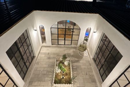 ویلا استخردار با معماری خاص در قشم - طبل