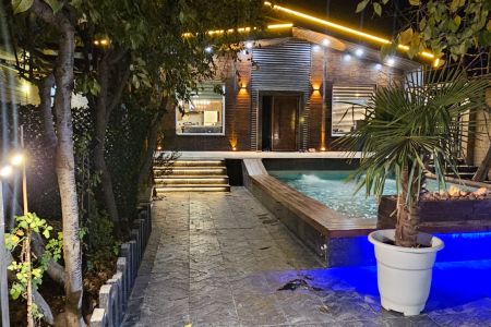 ویلا با استخر آبگرم در نظرآباد - تنکمان