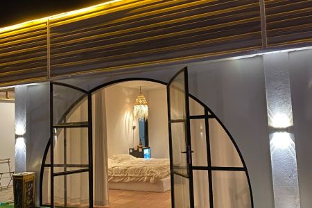 ویلا استخردار با معماری خاص در قشم - رمکان