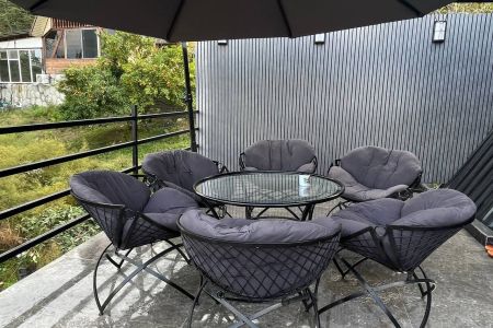 کلبه سوئیسی جکوزی دار در بابلکنار - کاردرکلا